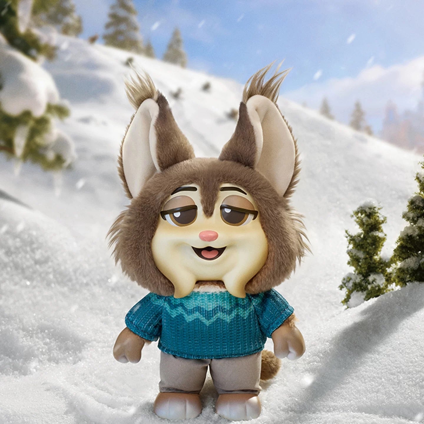 A213 Zootopia シティ住民シリーズ ソフトビニールぬいぐるみ